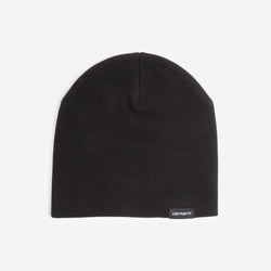 thumbnail Carhartt WIP Scripter Beanie, Black, Detail Shot 1