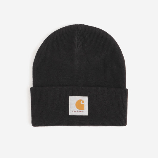 Carhartt WIP Short Watch Hat, Black, Detail Shot 1