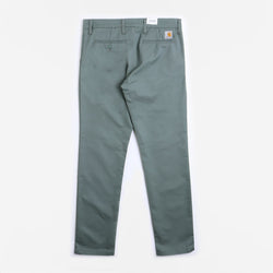 thumbnail Carhartt WIP Sid Pant, Smoke Green (Rinsed), Detail Shot 3