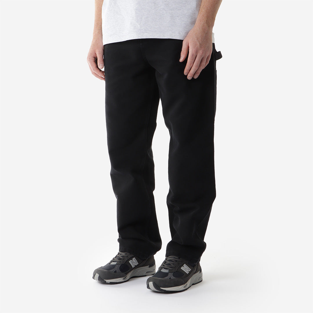 Carhartt WIP Single Knee Pant, Black (Rinsed), Detail Shot 6