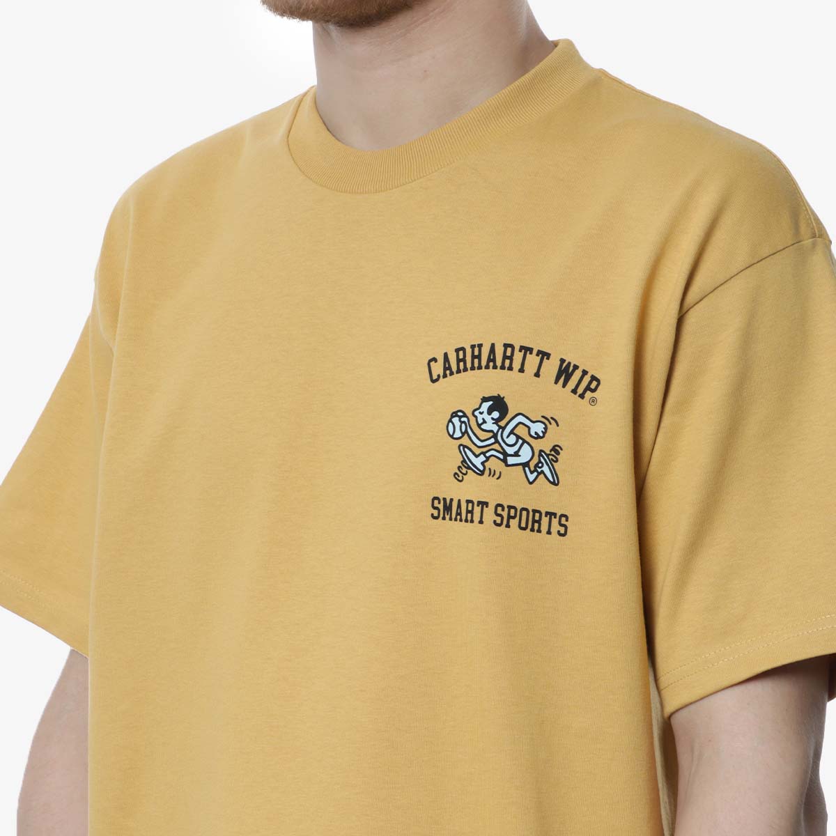 Carhartt WIP Smart Sports T-Shirt, Sunray, Detail Shot 2