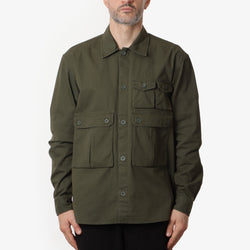 thumbnail Carhartt WIP Tracker Shirt, Office Green, Detail Shot 1