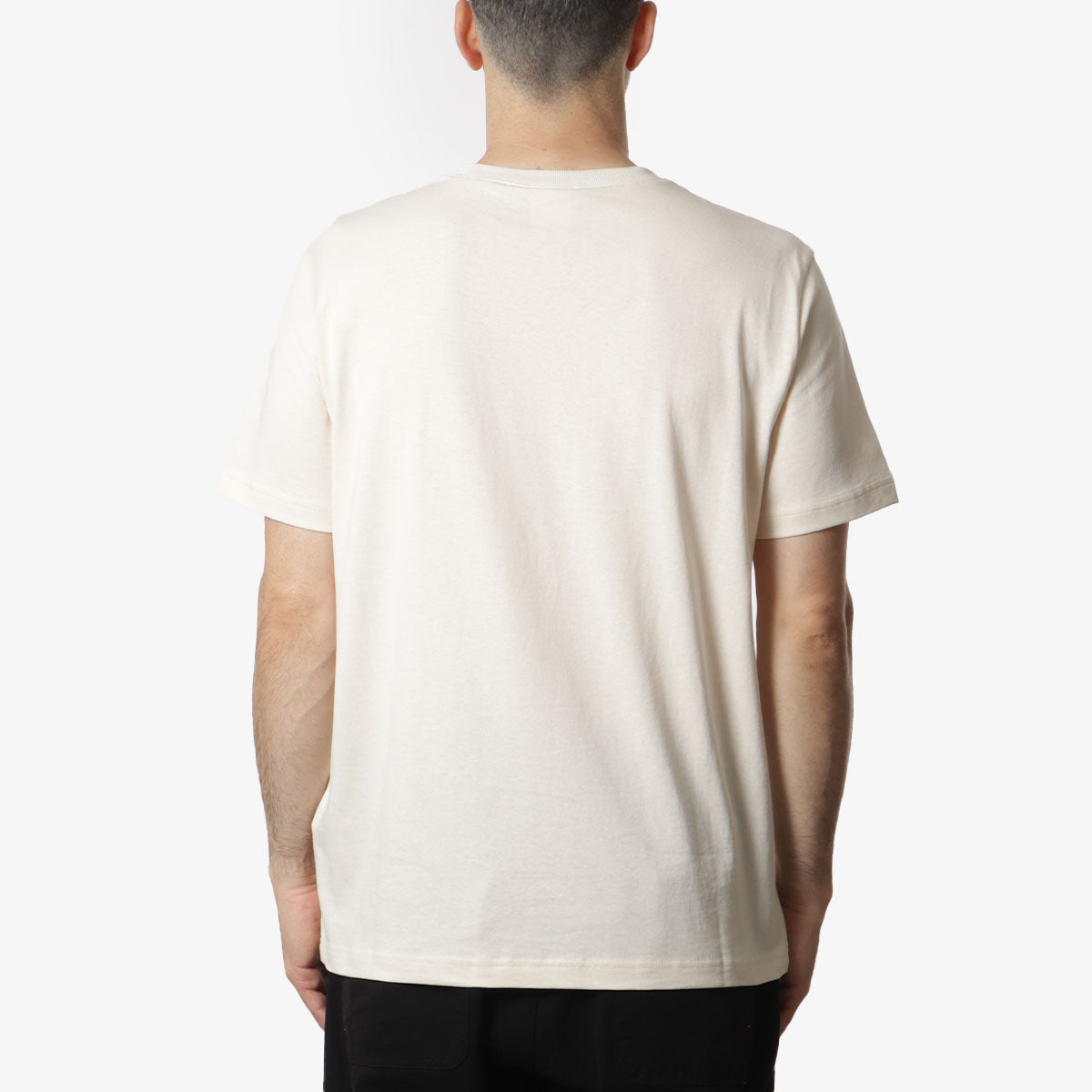 Champion Reverse Weave Crewneck T-Shirt, Cream, Detail Shot 3