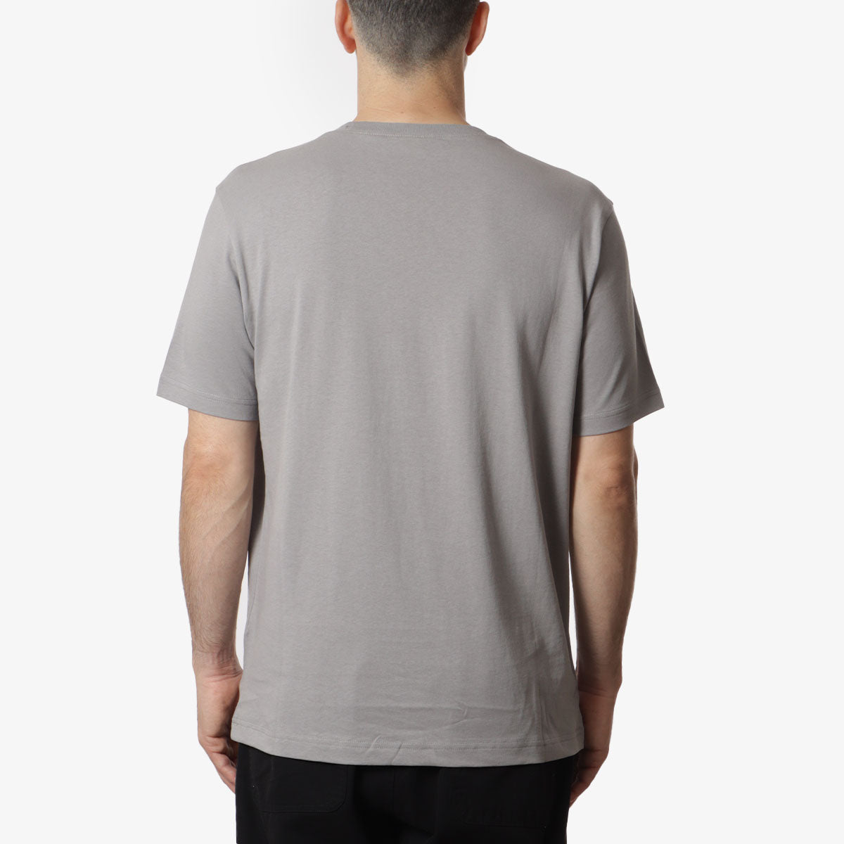 Champion Reverse Weave Crewneck T-Shirt, Dark Grey, Detail Shot 3