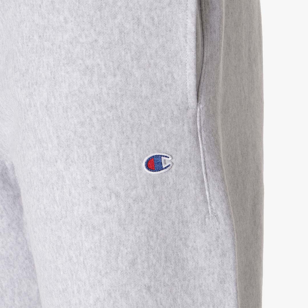 Champion Reverse Weave Elastic Cuff Pant, Light Grey, Detail Shot 3