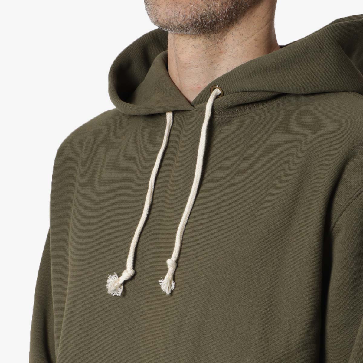 Champion Reverse Weave Hoodie, Dark Green, Detail Shot 2