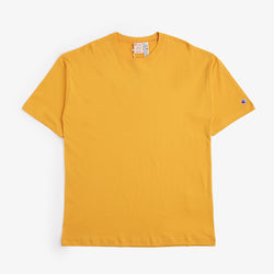 thumbnail Champion Reverse Weave Minimal Cotton Jersey T-Shirt, Gold, Detail Shot 1