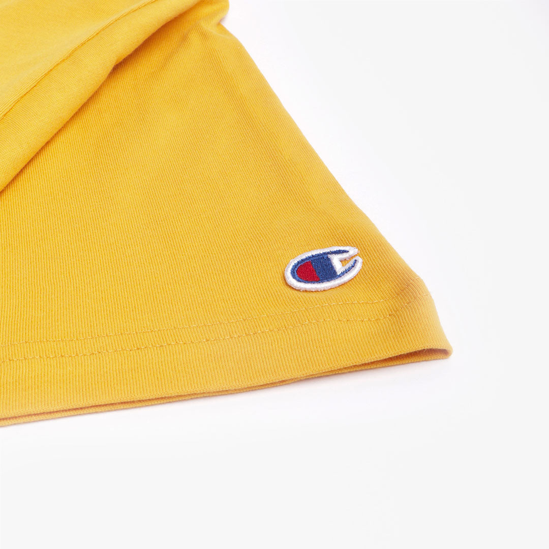 Champion gold cheap crewneck sweatshirt