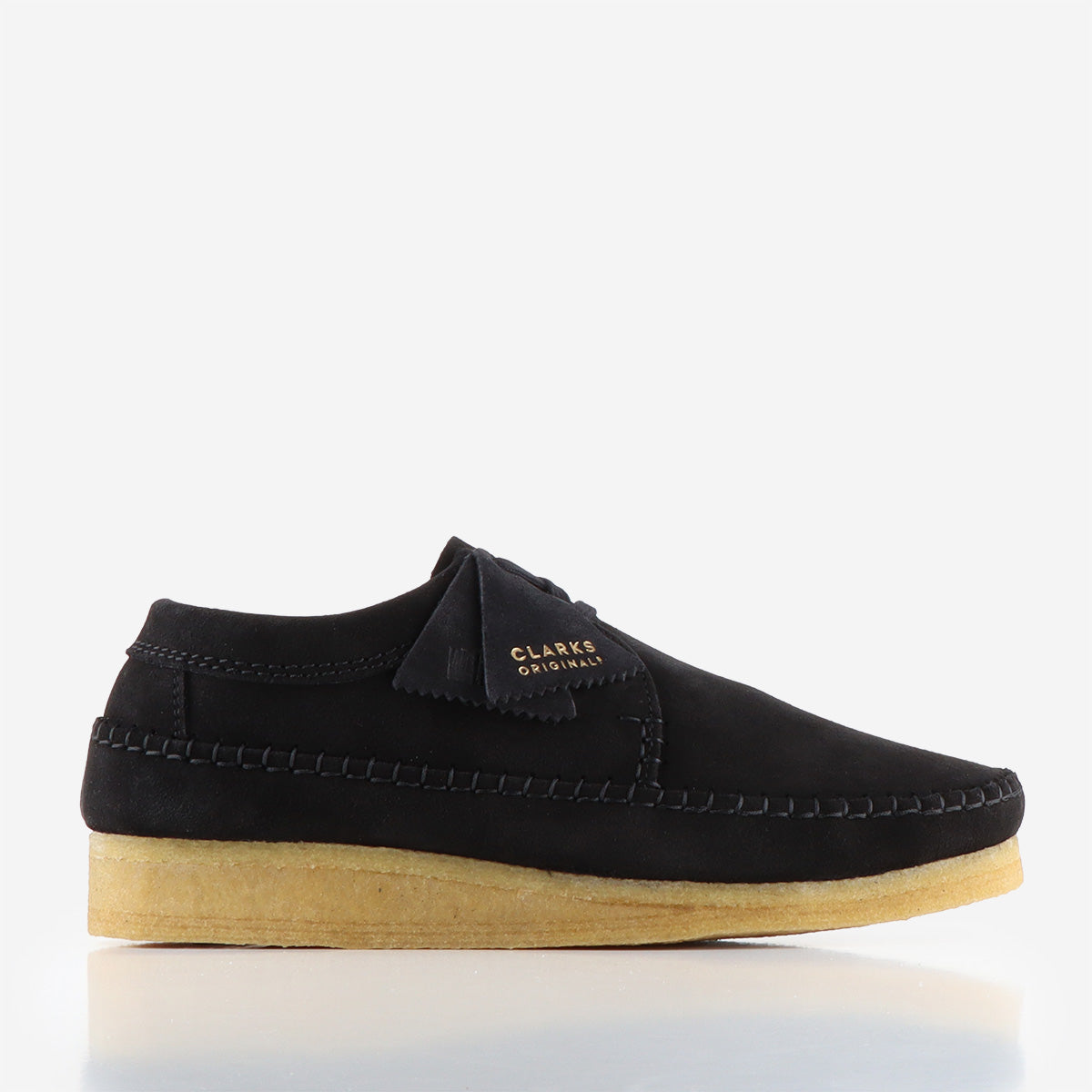 Clarks black hot sale suede pumps