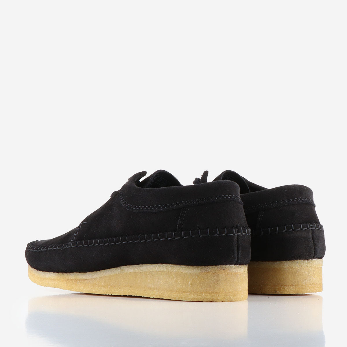 Clarks weaver boot black hot sale suede