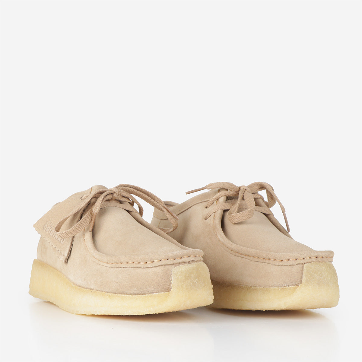 Clarks Originals 8th Street By Ronnie Fieg Rossendale Shoes, Desert Tan Suede, Detail Shot 2