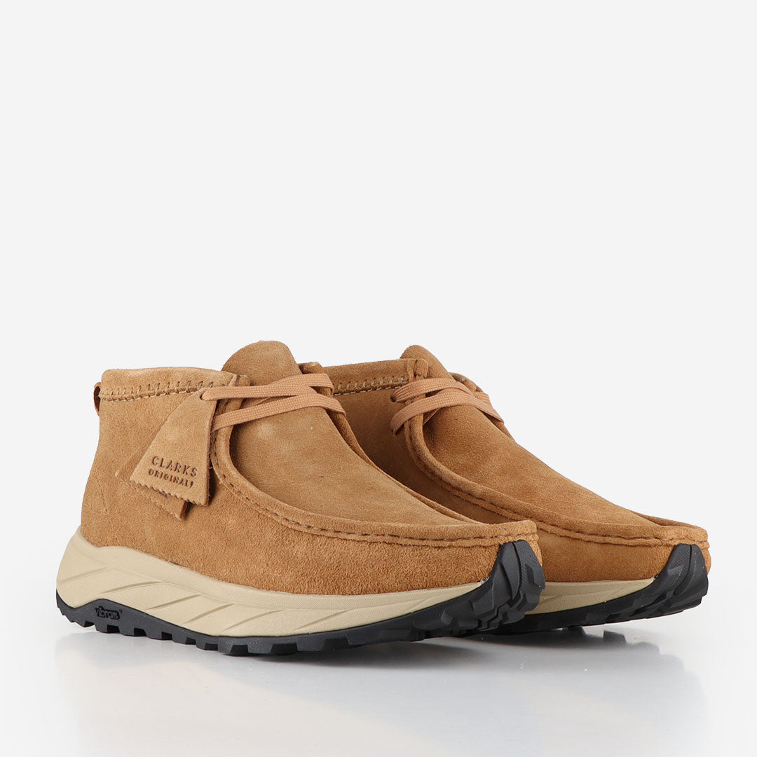 Clarks Originals Wallabee Eden Shoes - Dark Sand Suede – Urban