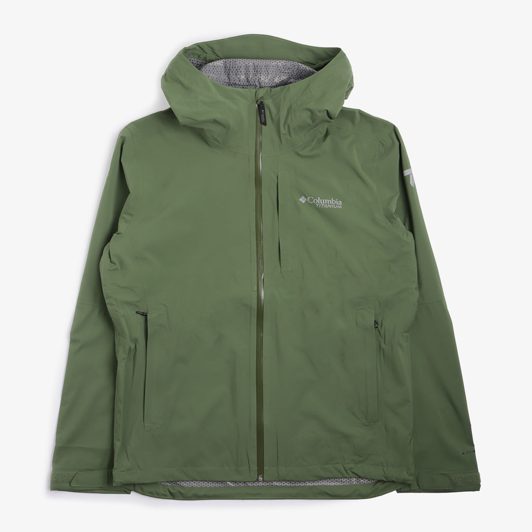 main Columbia Ampli-Dry Shell Jacket, Canteen, Detail Shot 8