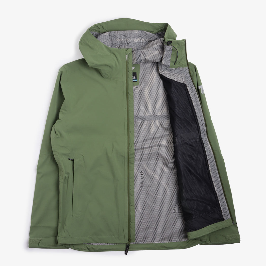 main Columbia Ampli-Dry Shell Jacket, Canteen, Detail Shot 9