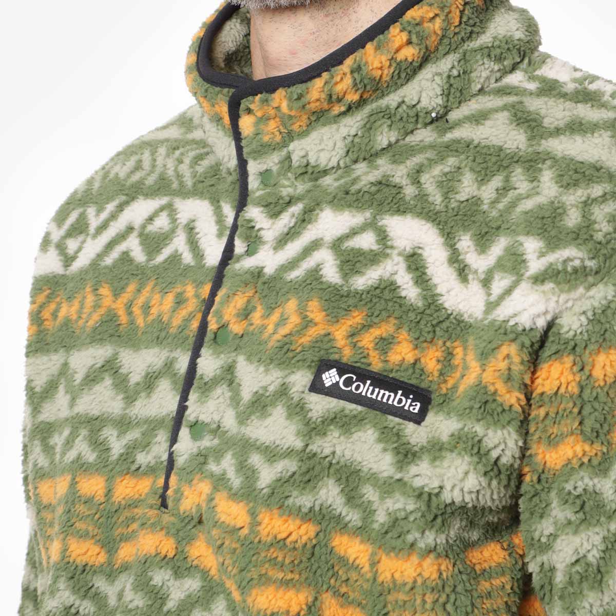 Columbia Rugged Ridge III Printed Sherpa Half Snap Fleece