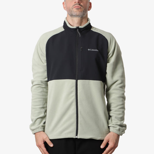 Columbia Sage Peak Fleece Jacket, Safari Black, Detail Shot 1