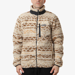 thumbnail Columbia Winter Pass II Printed Fleece Jacket, Dark Stone Delta Madras Multi, Detail Shot 1