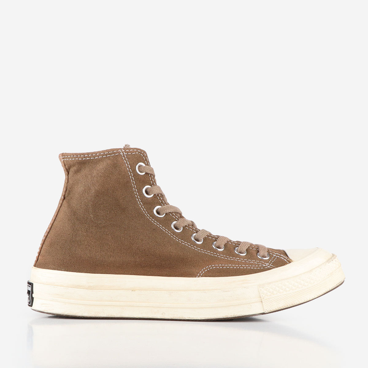 main Converse Chuck Taylor 70 Canvas LTD Hi Shoes, ICDC Walnut Dyed, Detail Shot 1