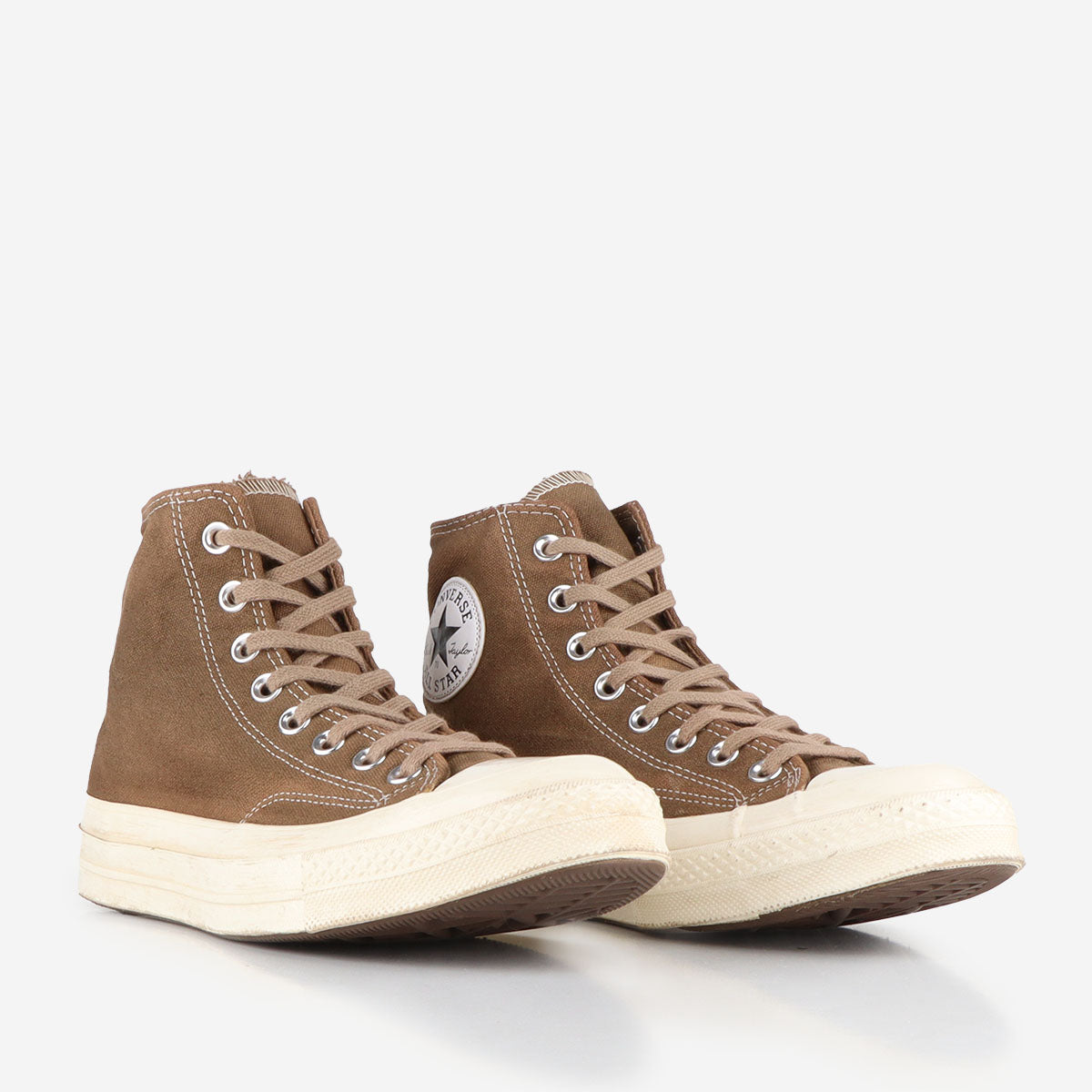 main Converse Chuck Taylor 70 Canvas LTD Hi Shoes, ICDC Walnut Dyed, Detail Shot 2