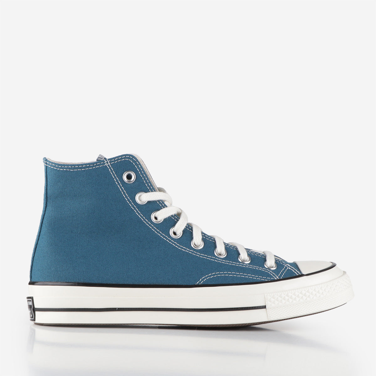 main Converse Chuck Taylor 70 Hi Shoes, Teal Universe Egret Black, Detail Shot 1