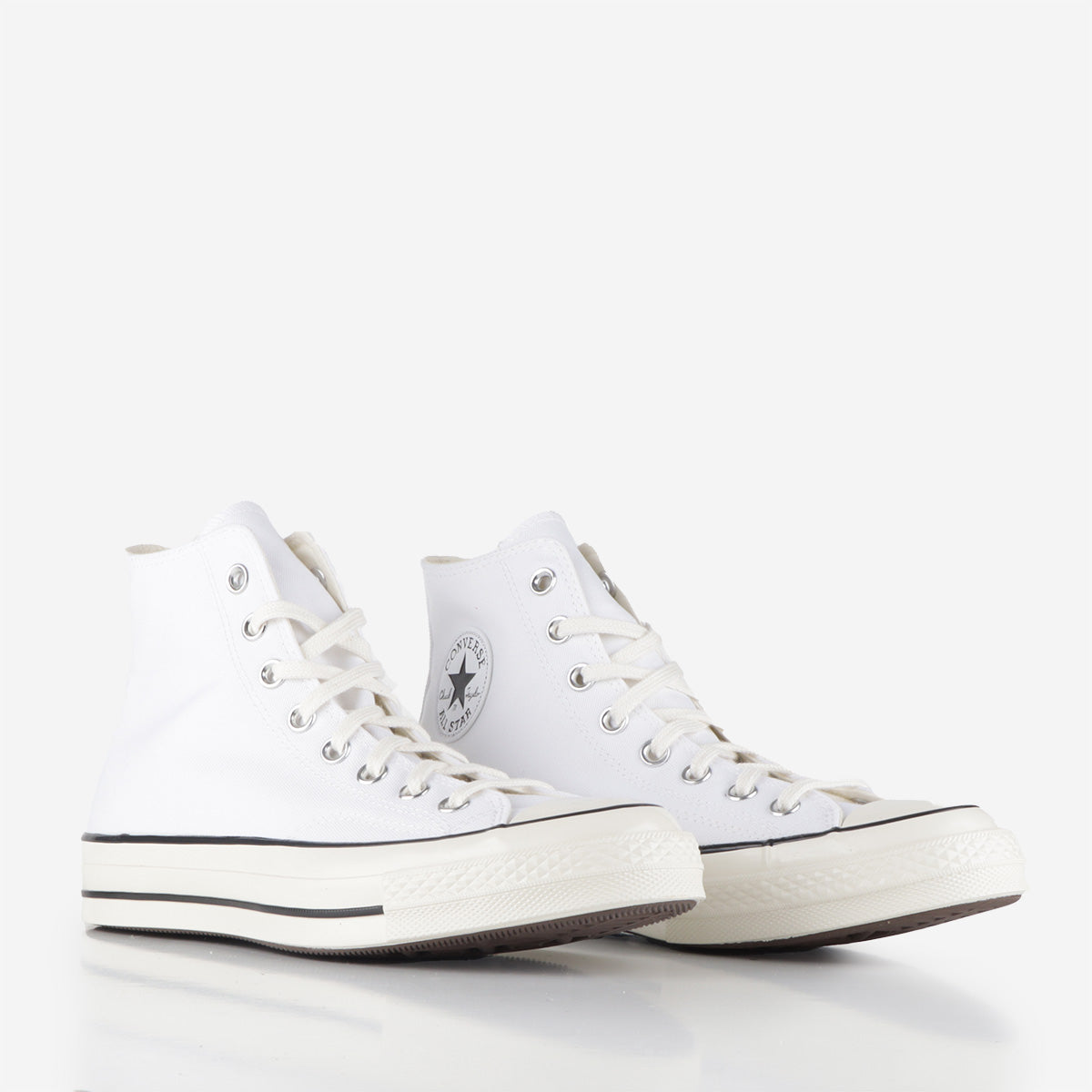 Converse Chuck Taylor 70 'Vintage Canvas' Hi Shoes - White/Black/Egret ...