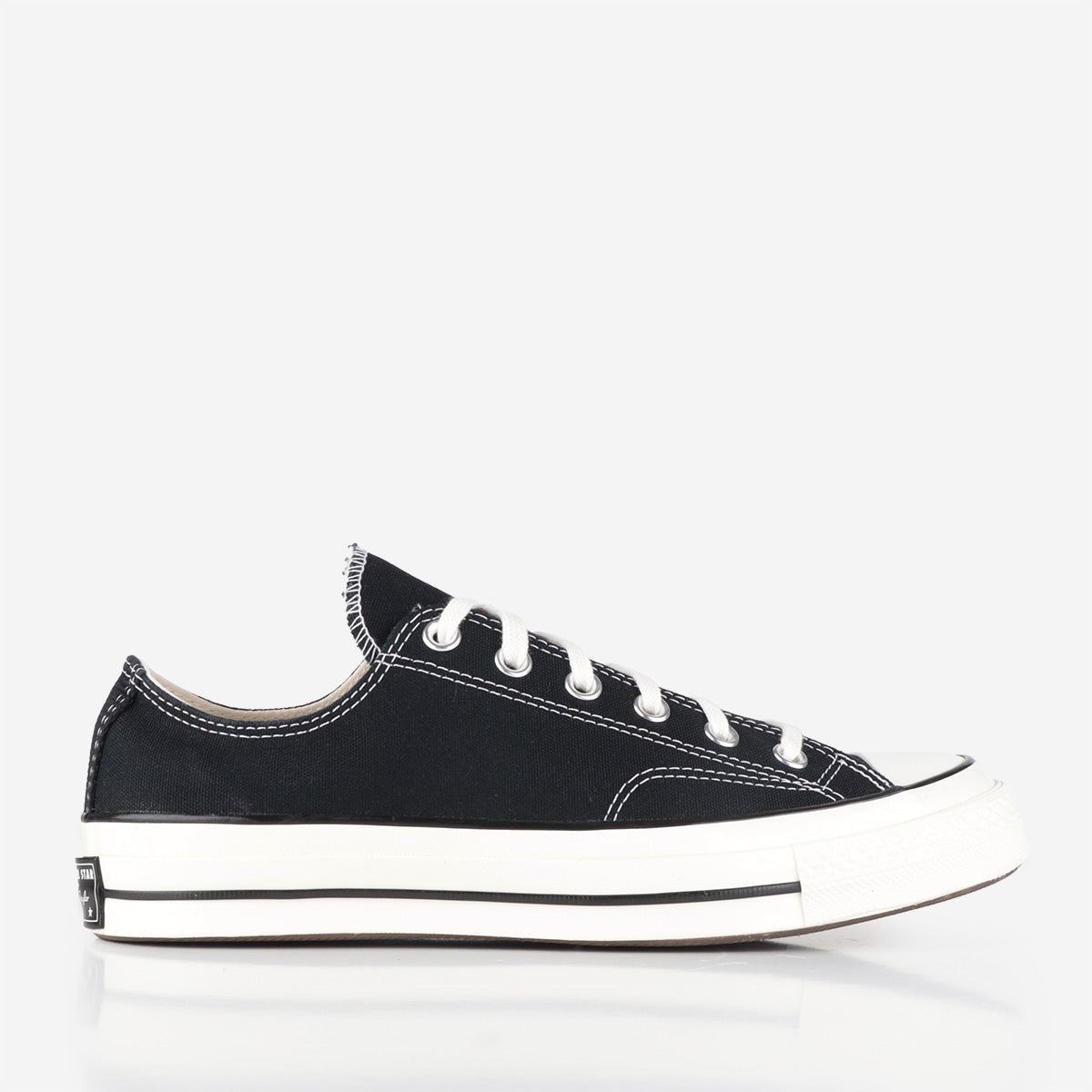 main Converse Chuck Taylor All Star 70 Ox Shoes, Black Black Egret, Detail Shot 1