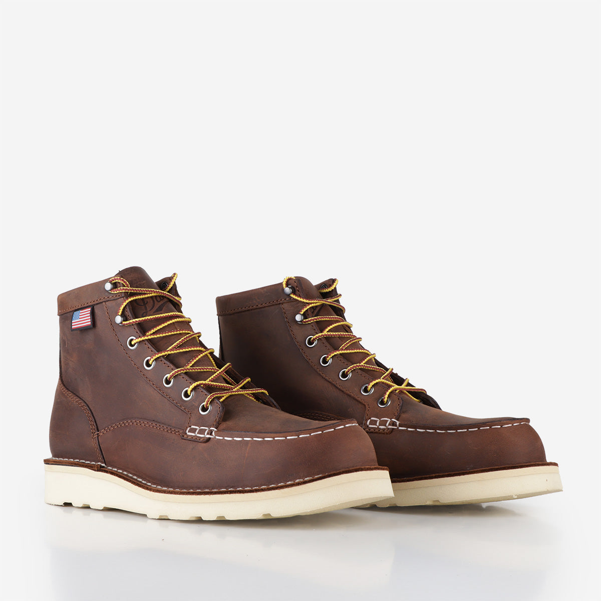 Danner Bull Run Moc Toe 6 Boots D Standard Fit Brown Urban Industry