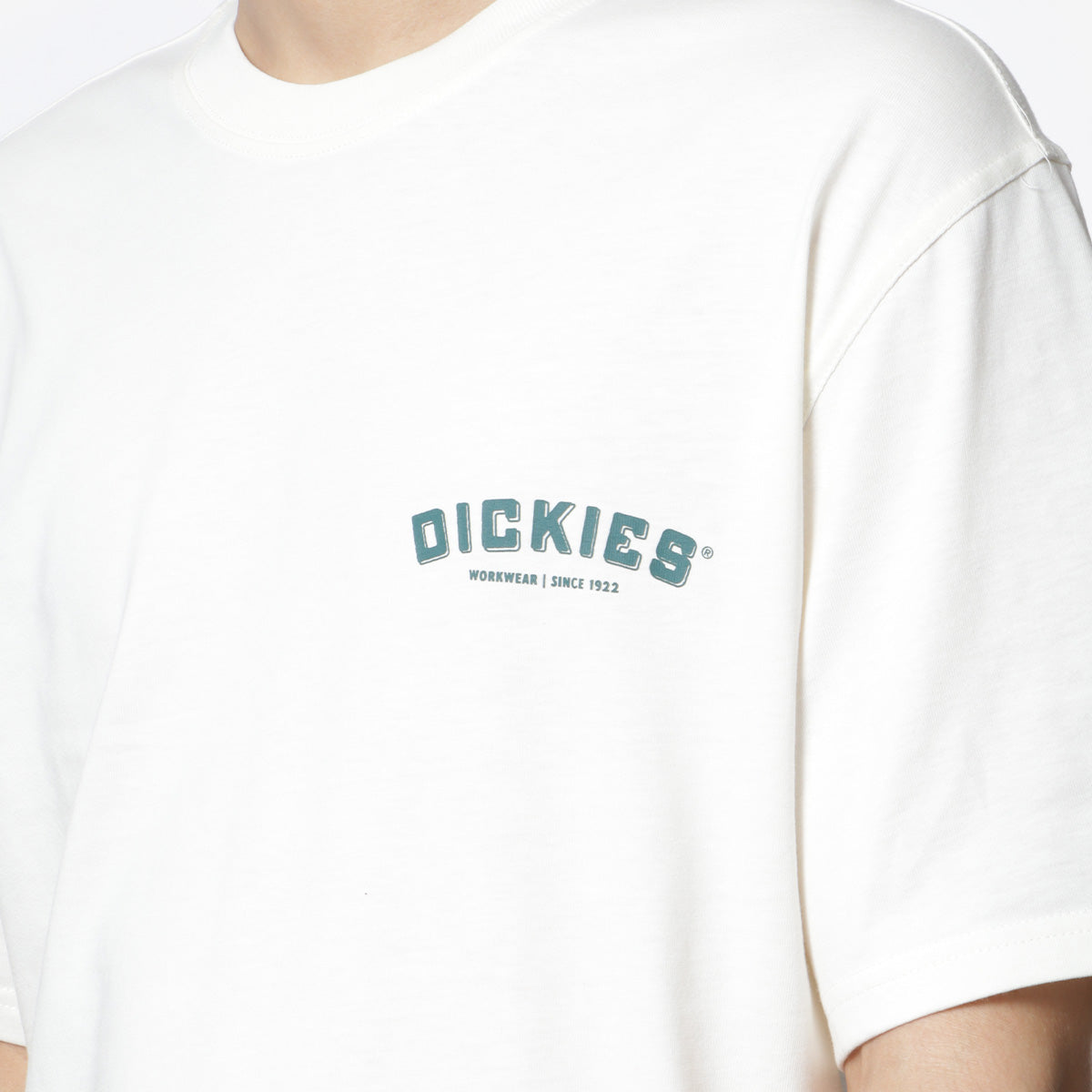 Dickies Builder T-Shirt, Cloud, Detail Shot 3