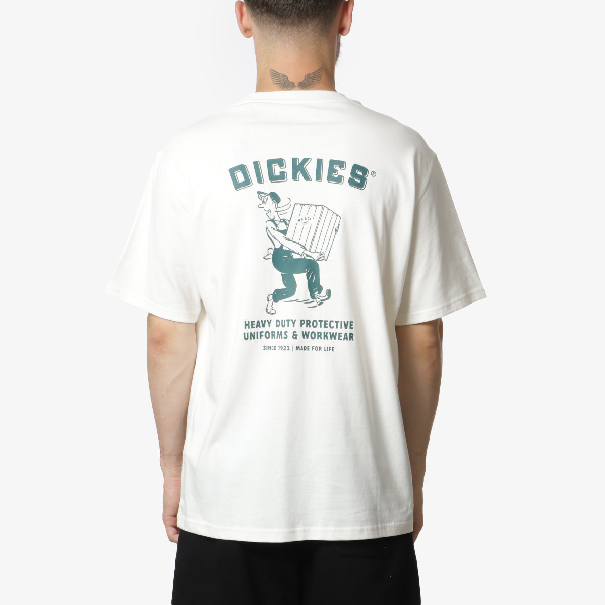 Dickies Builder T-Shirt, Cloud, Detail Shot 1