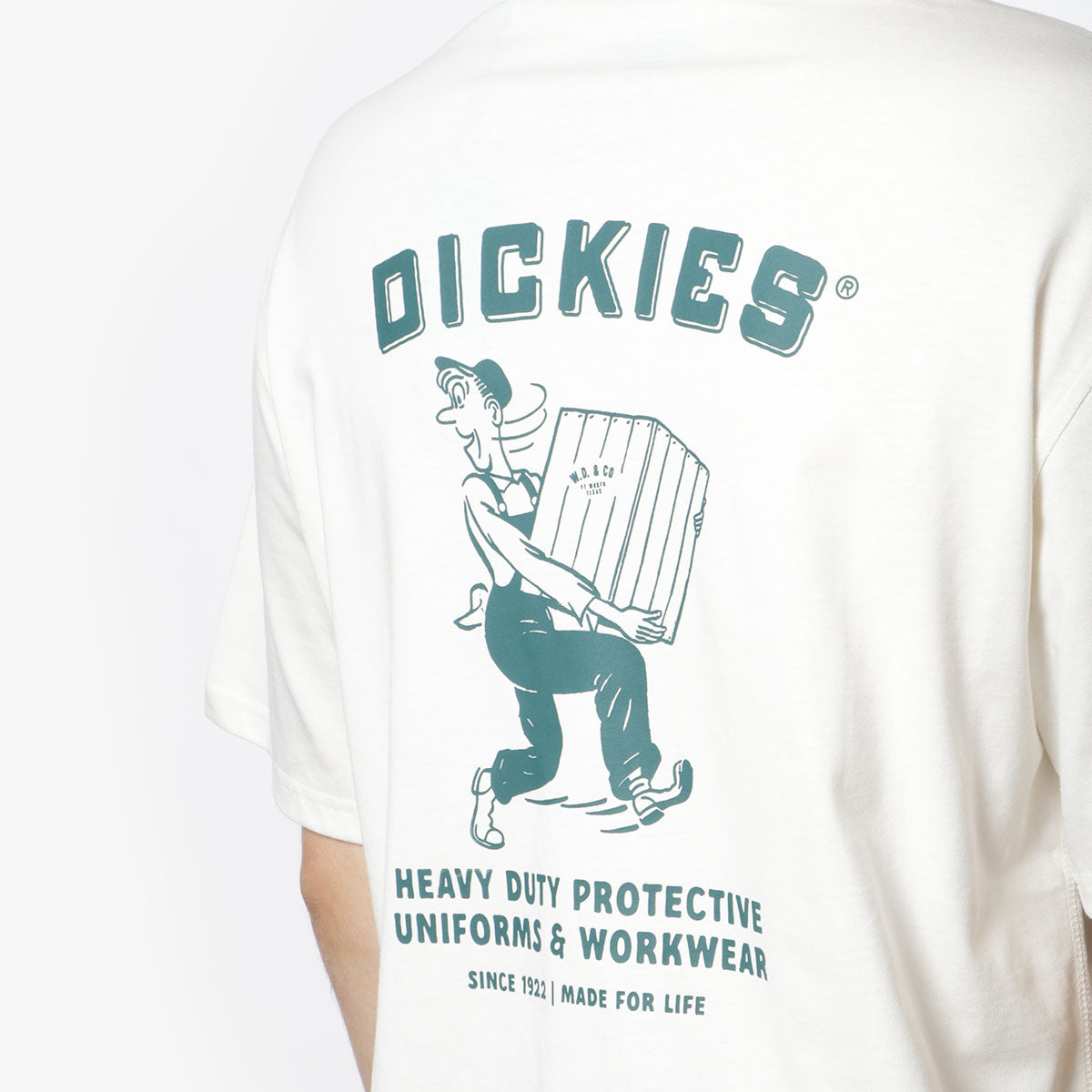 Dickies Builder T-Shirt, Cloud, Detail Shot 4