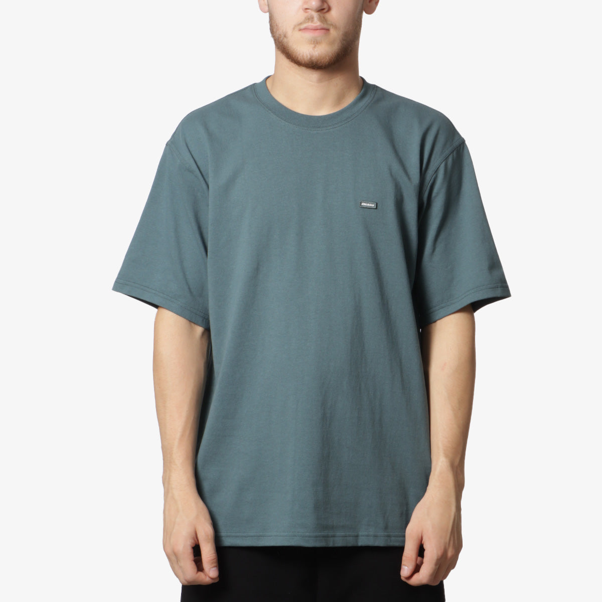 main Dickies Clancy Heavyweight T-Shirt, Lincoln Green, Detail Shot 1