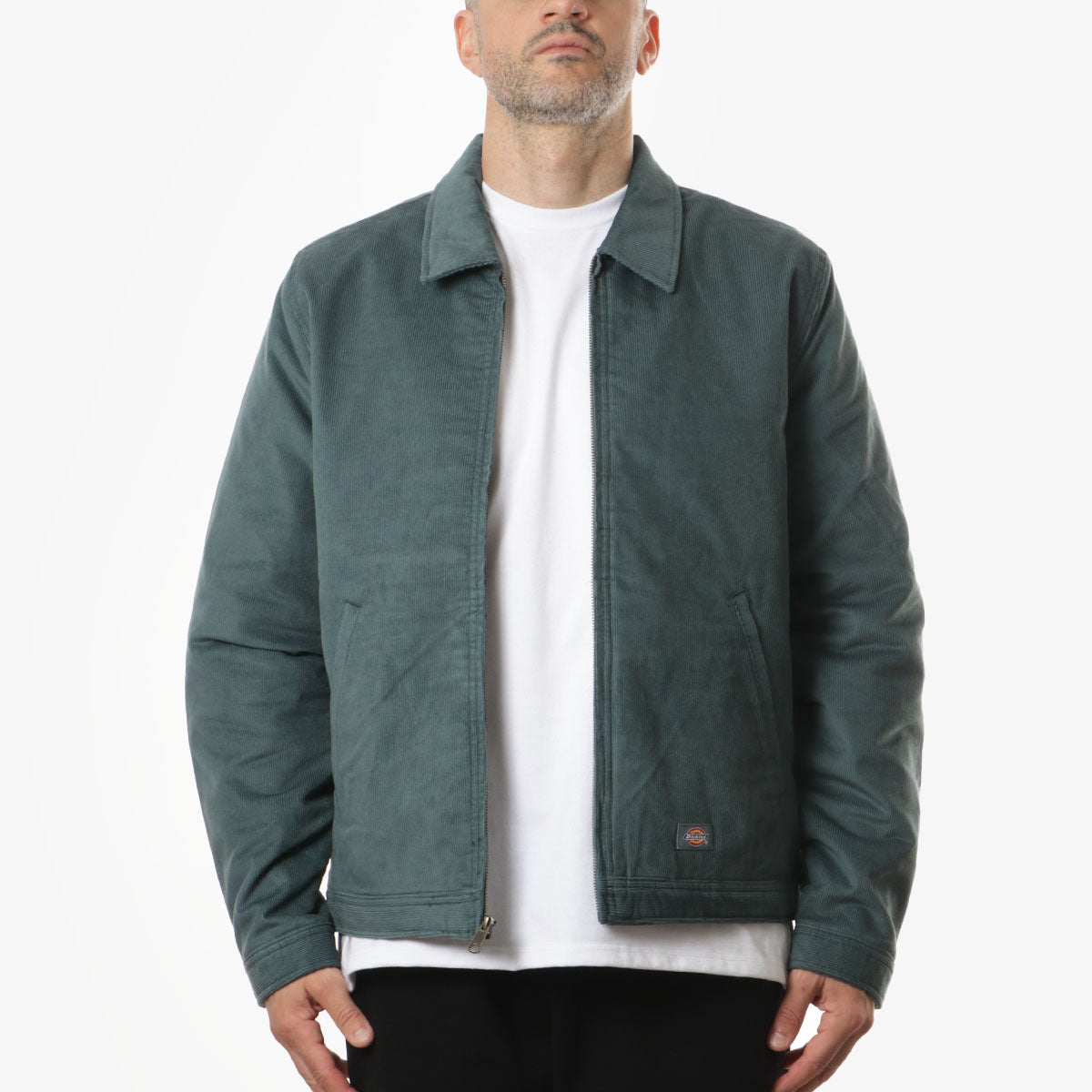 Dickies Corduroy Eisenhower Jacket Lincoln Green Urban Industry