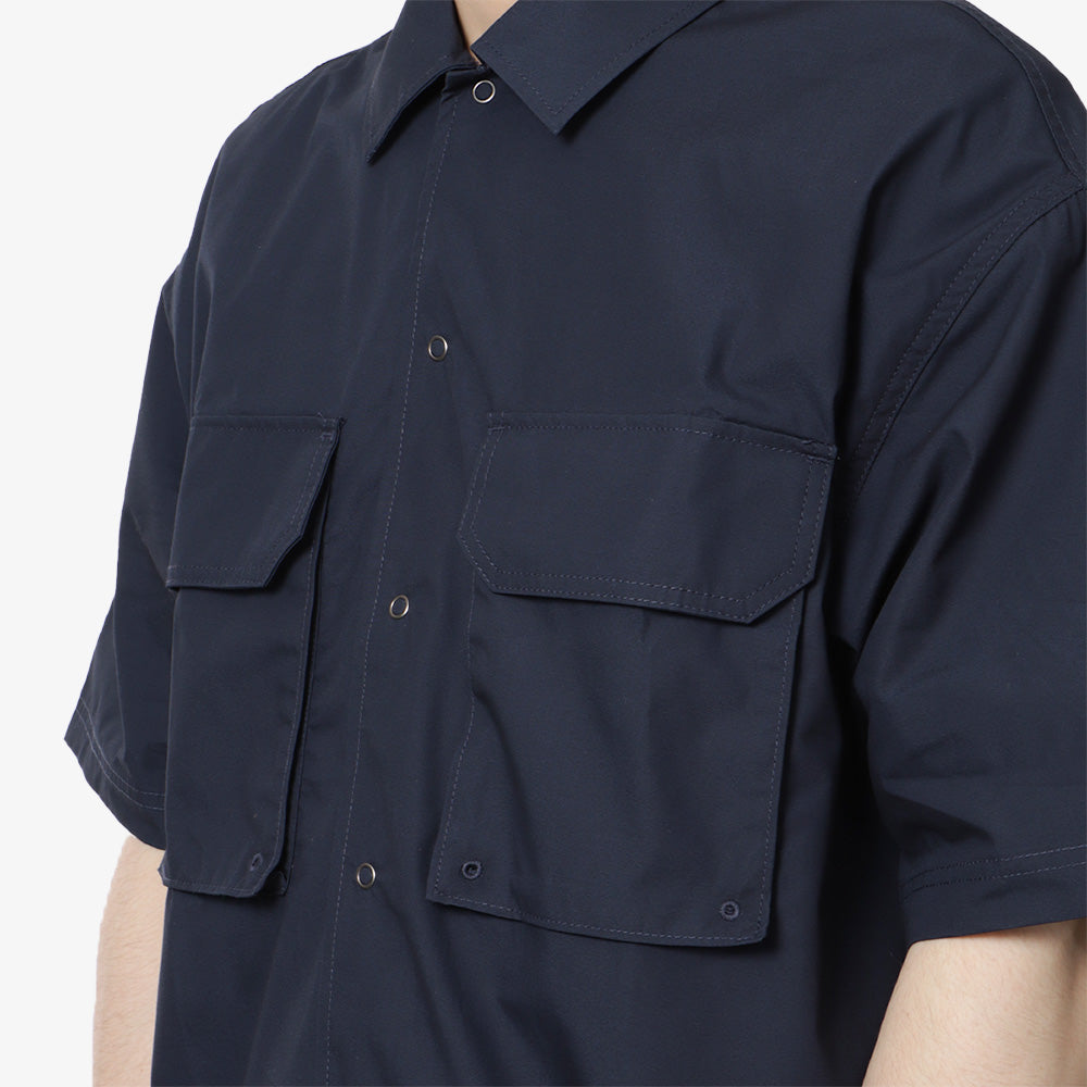 main Dickies Fishersville Shirt, Dark Navy, Detail Shot 2