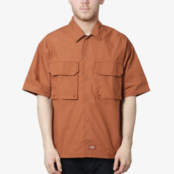 thumbnail Dickies Fishersville Shirt, Mocha Bisque, Detail Shot 1