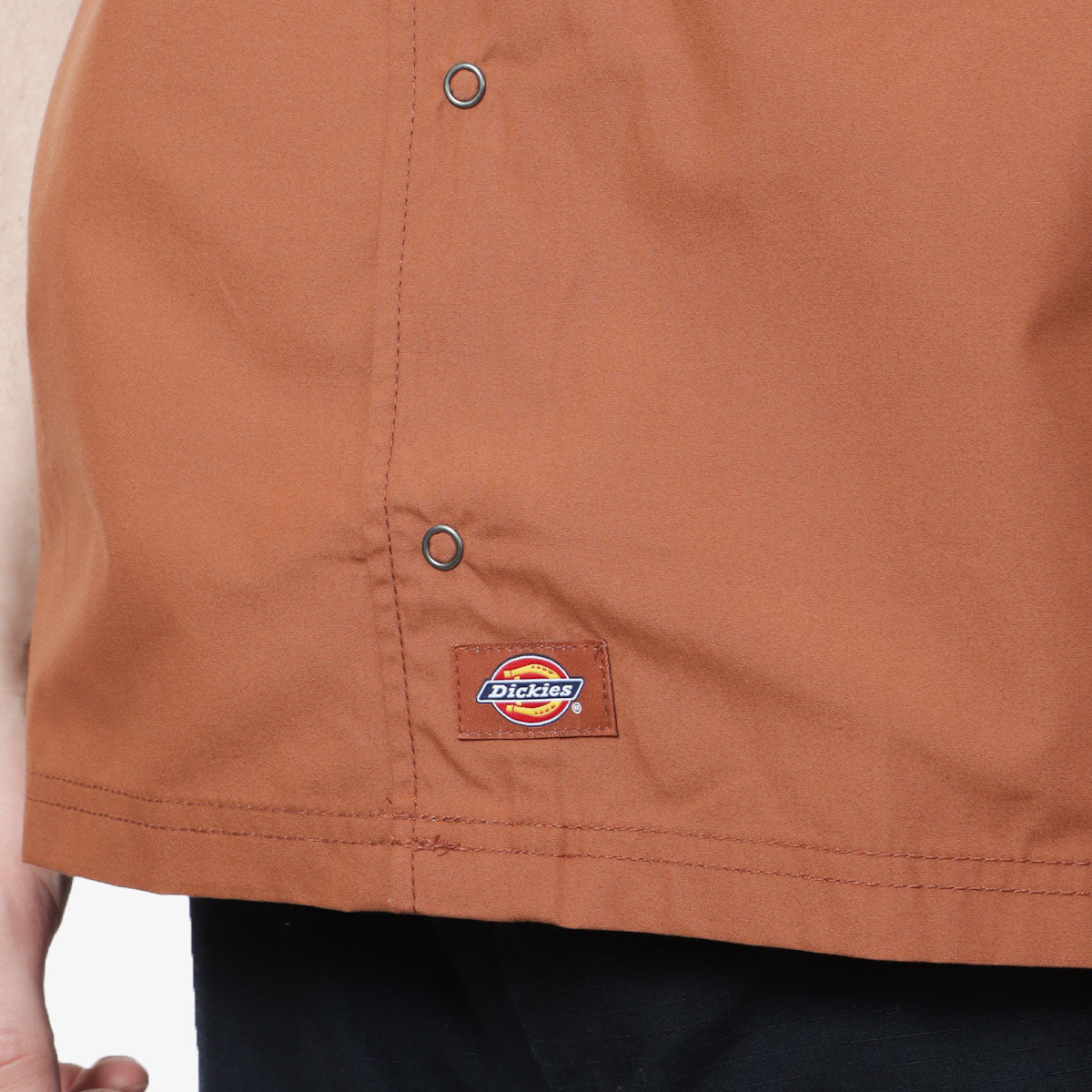 main Dickies Fishersville Shirt, Mocha Bisque, Detail Shot 3