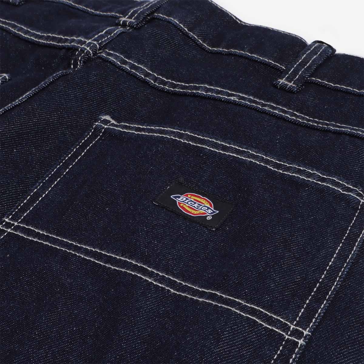 main Dickies Garyville Denim Trousers, Rinsed, Detail Shot 5