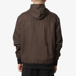 thumbnail Dickies Duck Canvas Hooded Jacket, Dark Brown, Detail Shot 3