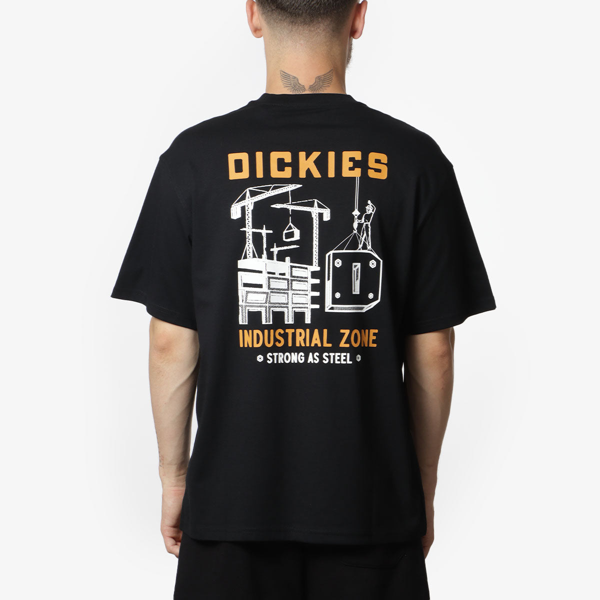 Dickies Industrial Zone T-Shirt, Black, Detail Shot 1