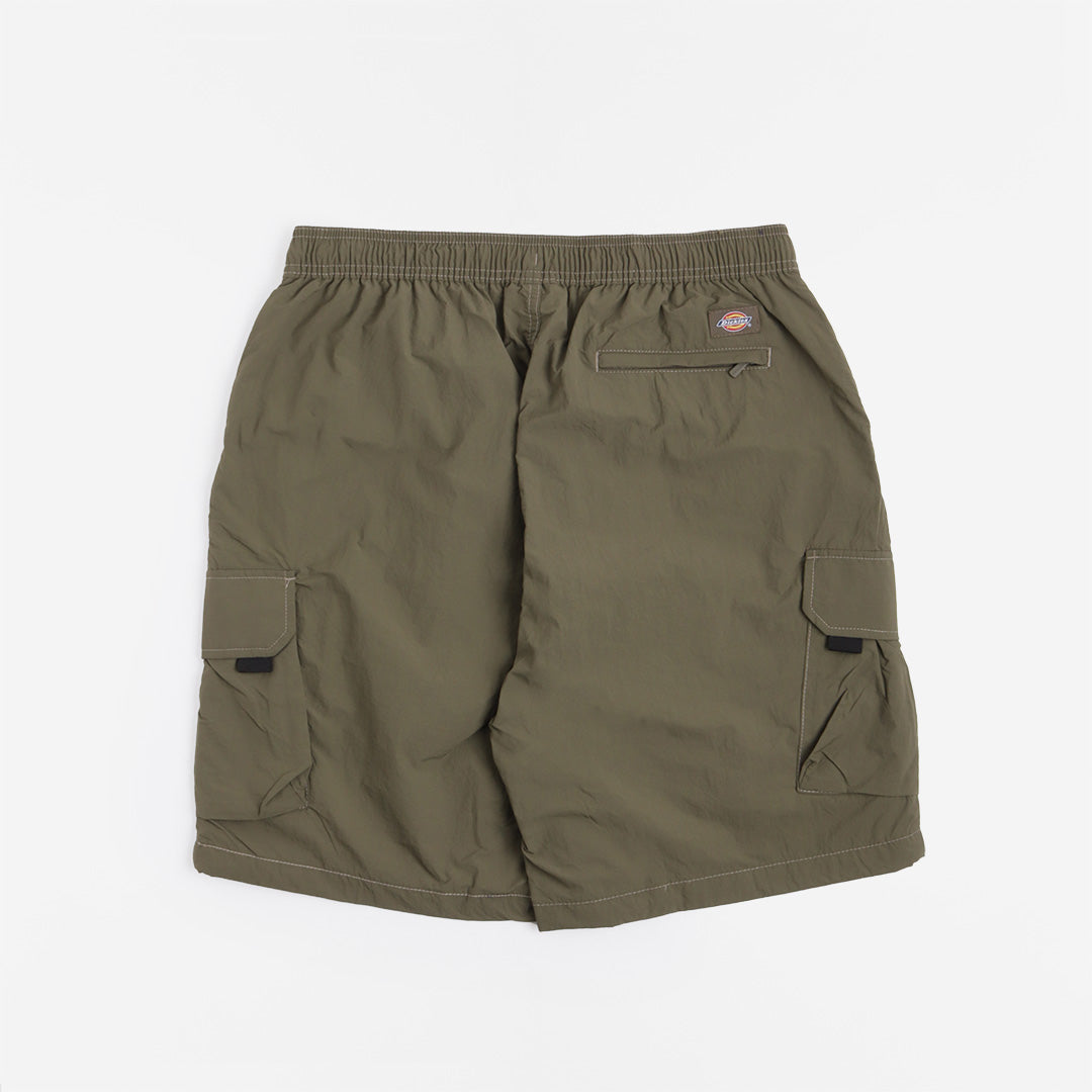 main Dickies Jackson Cargo Shorts, Military Green, Detail Shot 4