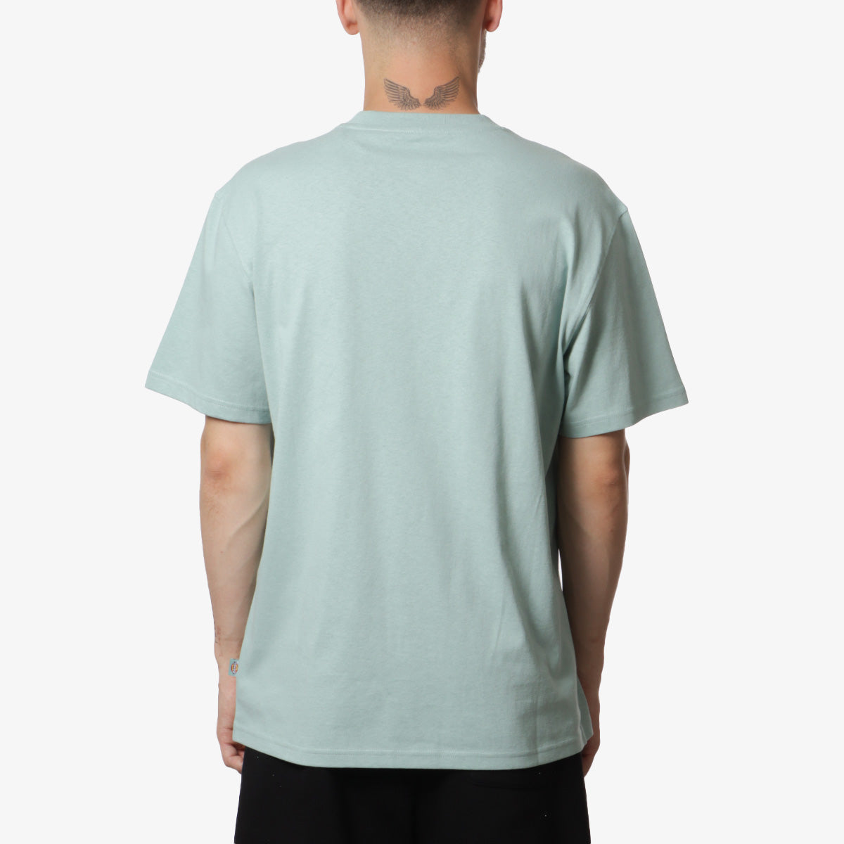 Dickies Luray Pocket T-Shirt, Blue Surf, Detail Shot 3