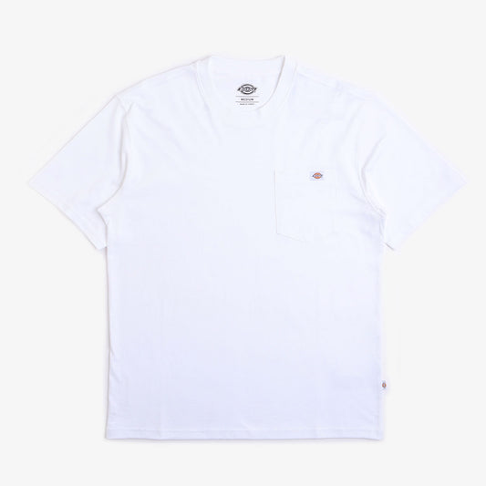 Dickies Luray Pocket T-Shirt, White, Detail Shot 1