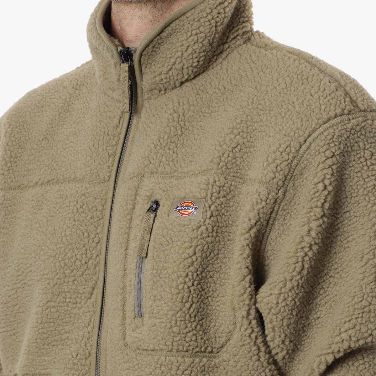 Dickies Mount Hope Fleece, Imperial green, Detail Shot 2