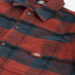 thumbnail Dickies Coaling Shirt, Coaling Check Dark, Detail Shot 2