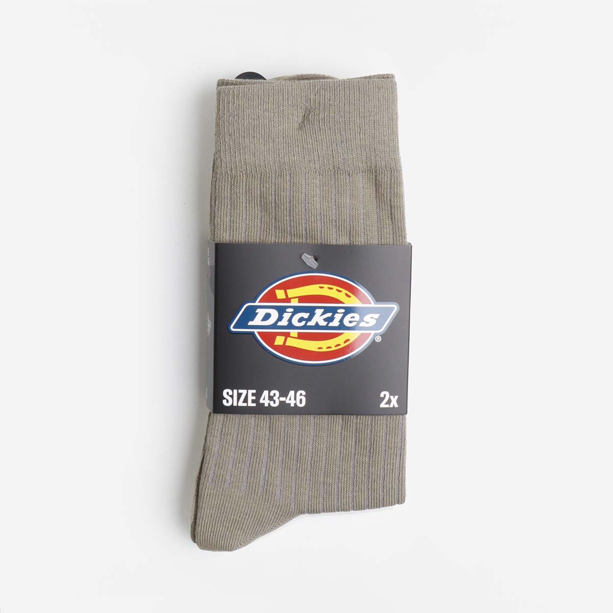 Dickies Rib 2 Pack Socks