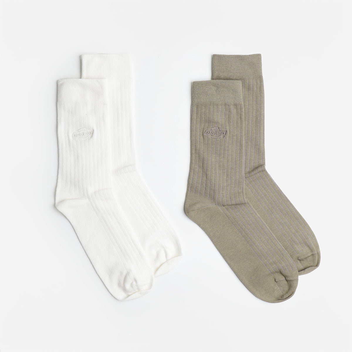 Dickies Rib 2 Pack Socks