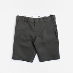 thumbnail Dickies Slim Fit Recycled Shorts, Olive Green, Detail Shot 1