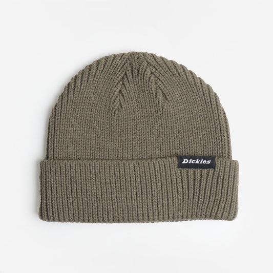 Dickies Woodworth Beanie, Military Green, Detail Shot 1