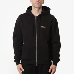 thumbnail Dime Cursive Small Logo Zip Hoodie