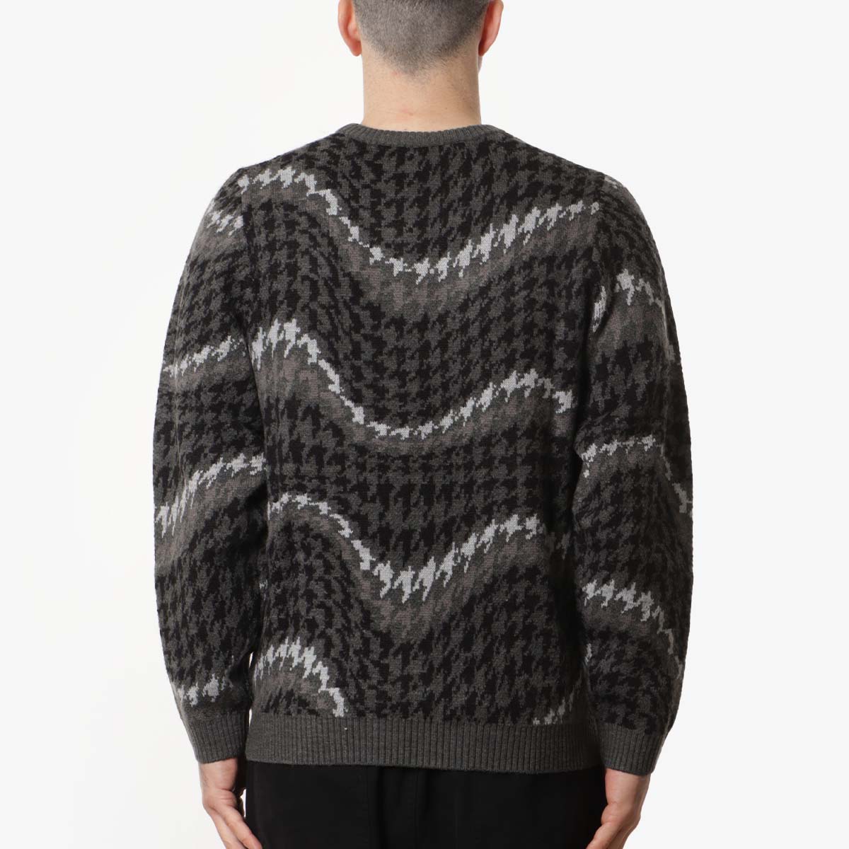 Dime Houndstooth Knit Jumper