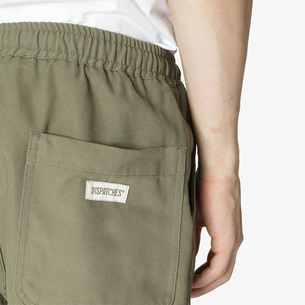 Dispatches Depot Shorts, Olive, Detail Shot 4